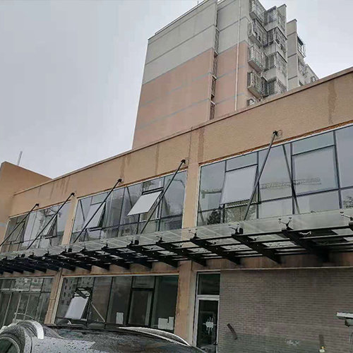 北京运通中医院外装修维修改造及室内隔断施工